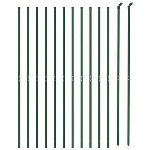 Recinzione Metallica Con Flangia Verde 2,2x25 M - Foto 2