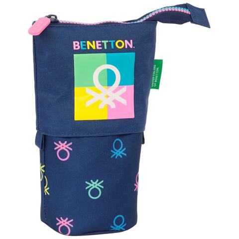 Astuccio Portapenne Cool Blu Marino 8 X 19 X 6 Cm - Foto 1