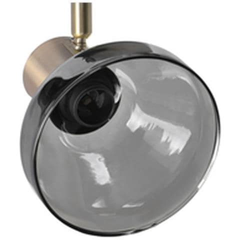 Lampadario Aje-lisa 4p Nero Oro Metallo 40 W 230 V - Foto 4