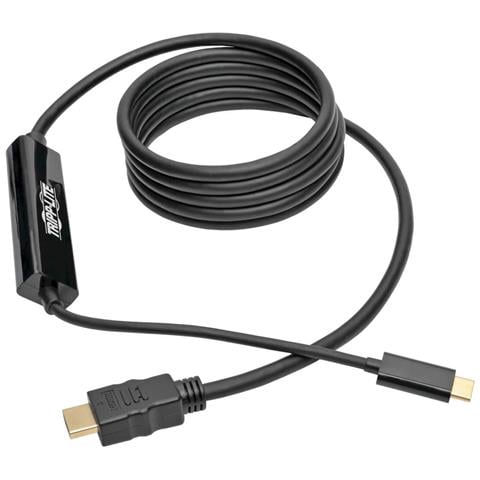 Lite U444-006-h Cavo E Adattatore Video 1,8 M Usb Tipo-c Hdmi Nero - Foto 4