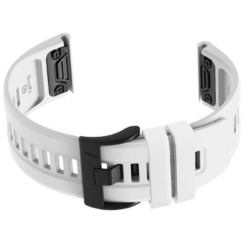 Cinturino Orologio In Silicone Per Garmin Fenix 7x White - Foto 1