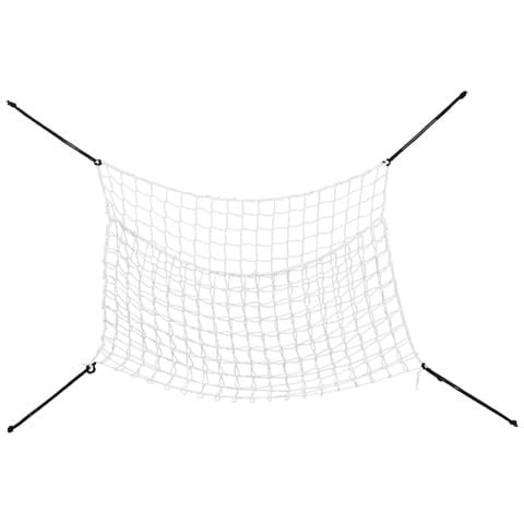 Reti Da Fieno 2pz Rettangolari Bianchi 200x120 Cm In Pp - Foto 3