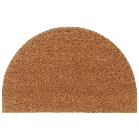Zerbino Naturale Mezzo Rotondo 50x80 Cm Fibra Di Cocco - Foto 1