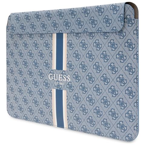 Custodia Magnetica Per Computer Da 13 / 14 Pollici Con Striscia Stampata 4g Modello, Blu - Foto 2