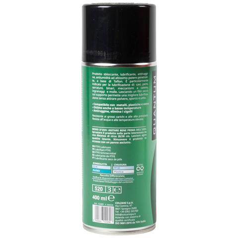 Spray Lubrificante Secco Al Ptfe 400 Ml - Foto 2