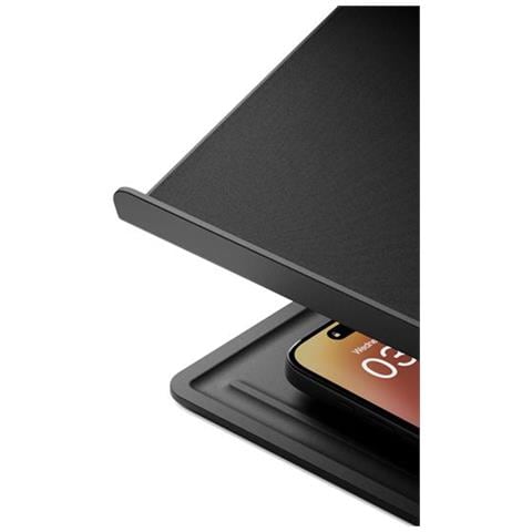 Supporto Da Tavolo Per Laptop Pieghevole In Alluminio, Nero - Foto 2