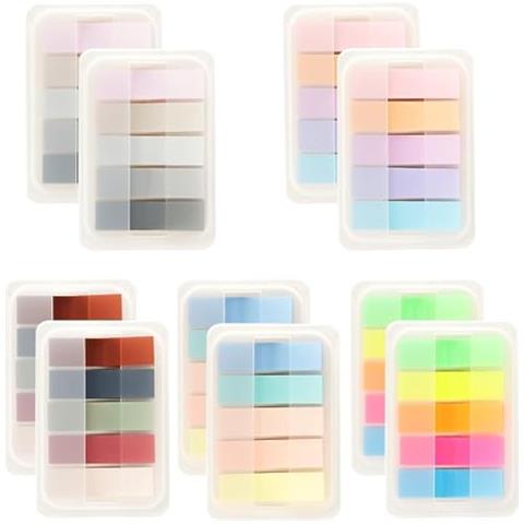 Note Adesive Fluorescenti, Note Indice Classificate Con Custodia - Foto 1