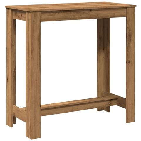 Tavolo Bar Rovere Artigianale 102x50x103,5 Cm Legno Multistrato - Foto 2