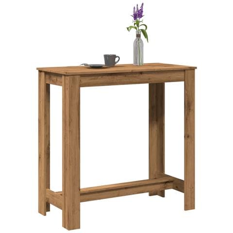 Tavolo Bar Rovere Artigianale 102x50x103,5 Cm Legno Multistrato - Foto 1