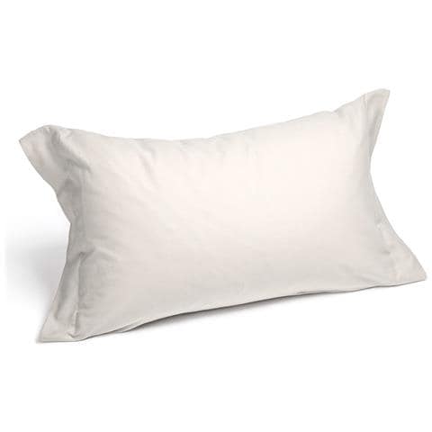 Coppia Federe In Flanella Colore Bianco Misura Standard - Foto 1