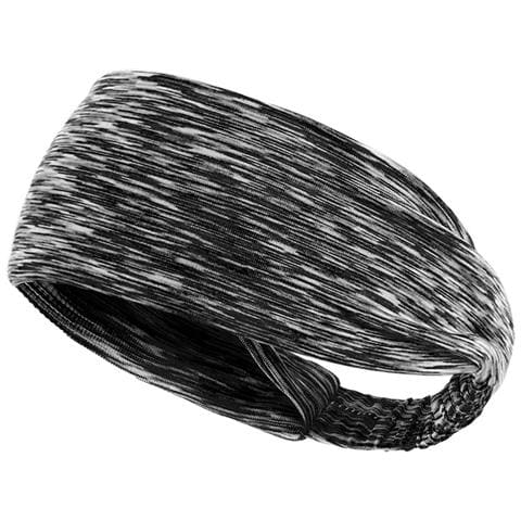 Fascia Sportiva - Traspirante E Assorbente Del Sudore Black+grey - Foto 1