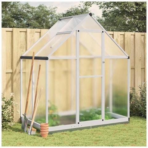 Telaio Serra con Base Argento 169x114x202 cm in Alluminio - Foto 2