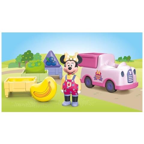 Junior 71770 Minnie Con Carretto Della Frutta, Disney, 8 Pezzi, Dai 12 Mesi - Foto 2