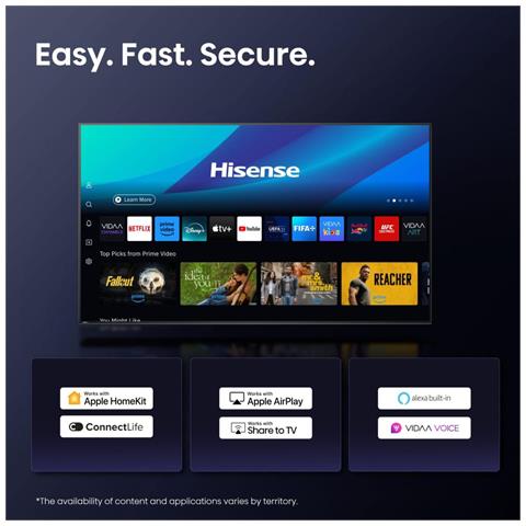 85U7Q TV 2,16 m (85") 4K Ultra HD Smart TV Wi-Fi Nero 450 cd /m² - Foto 2