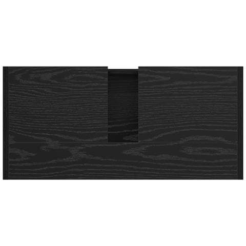 Mobile Lavabo Rovere Nero 63x29x55 cm Legno Ingegnerizzato - Foto 9