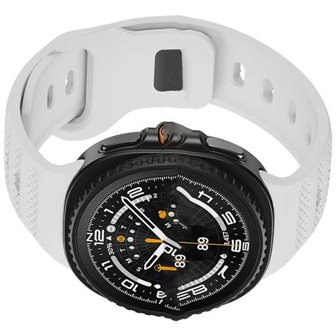 Cinturino In Silicone Da 22 Mm Compatibile Con Samsung Watch8/classic - Vari Colori White - Foto 2
