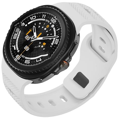 Cinturino In Silicone Da 22 Mm Compatibile Con Samsung Watch8/classic - Vari Colori White - Foto 3