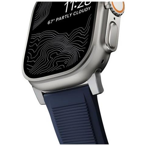 Cinturino Per Apple Watch 6-9/se/ultra/ultra 2, Argento - Foto 5