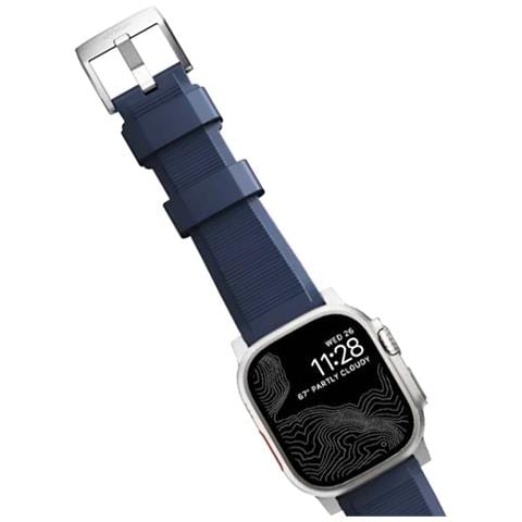 Cinturino Per Apple Watch 6-9/se /ultra /ultra 2, Argento - Foto 10