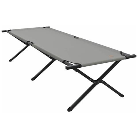Letto da campeggio pieghevole Grigio Tessuto Oxford - Foto 1