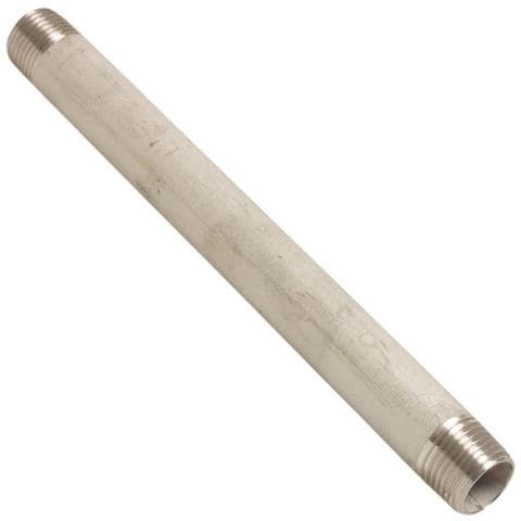 Nipplo In Acciaio Inox  Raccordo Filettato 1/2 Pollice  Boni-shop - Foto 1
