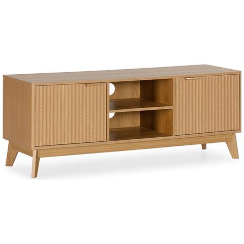 Mobile Tv Oporto 2 Ante 2 Fori Effetto Rovere - Foto 1