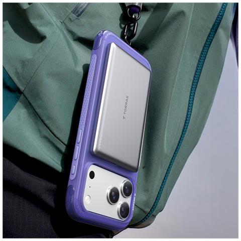 Cover per iPhone 17 Pro Max - TPU+PC, Giallo, MagSafe - Foto 4