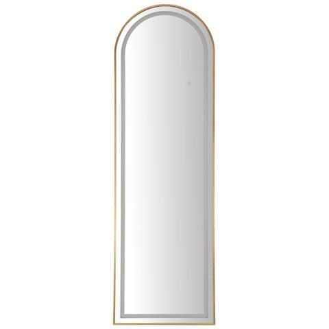 Specchio Da Terra Vkh1056-oro-vetro-50x3x160 Cm - Foto 2