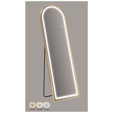 Specchio Da Terra Vkh1056-oro-vetro-50x3x160 Cm - Foto 8