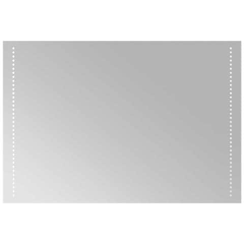 Specchio da bagno LED Trasparente 60 x 90 cm vetro temperato - Foto 1