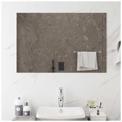 Specchio da bagno LED Trasparente 60 x 90 cm vetro temperato - Foto 2