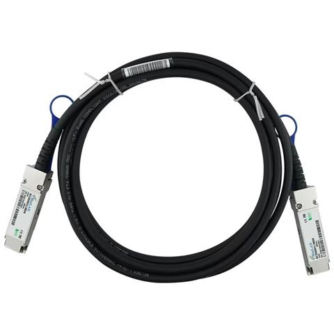 QSFP28-DAC-5M-QN cavo InfiniBand e in fibra ottica Nero - Foto 1