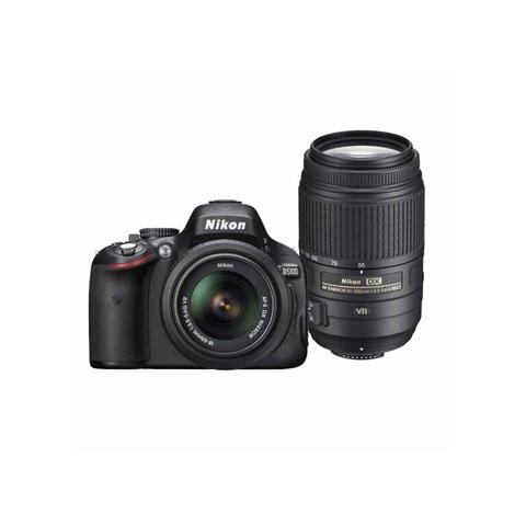 D5100 Kit 18-55 VR + 55-300 VR + SD Lexar 4 GB Risoluzione 16,2 Mpx Display orientabile da 3" Filmati Full HD Modalità Live View - Foto 1