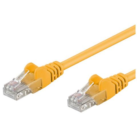 ICOC CCA6U-010-YE - Cavo di rete Patch CCA Cat. 6 Giallo UTP 1 m - Foto 1