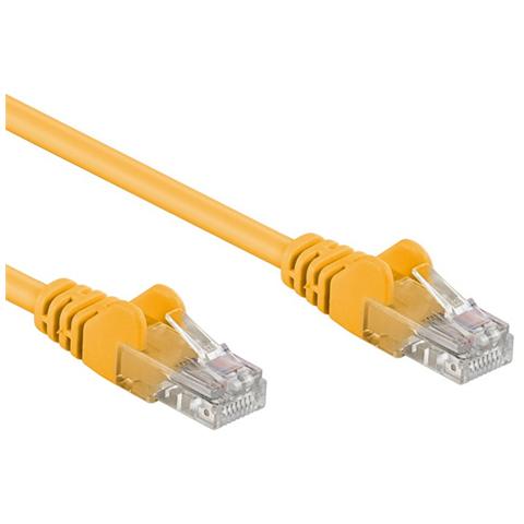 ICOC CCA6U-010-YE - Cavo di rete Patch CCA Cat. 6 Giallo UTP 1 m - Foto 2