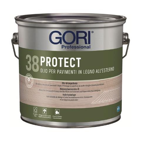 38 - 9900 Incolore 2,5 L - Olio Per Pavimenti In Legno Esterno - Foto 1