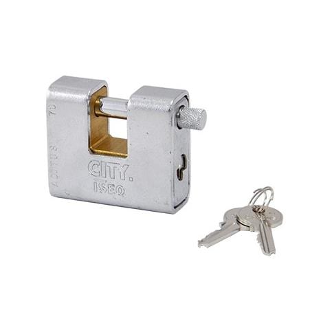 PORTACHIAVI ACCIAIO LUCCHETTO ROTONDO | Gadget e Articoli Araldica Militare