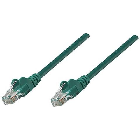 ICOC LS6A-0025-GREEN - Cavo di rete Patch in rame Cat. 6A Verde SFTP LSZH 0,25m - Foto 1