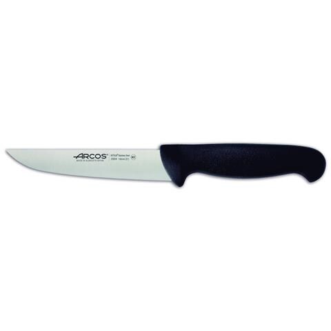 Coltello Cucina - Lama Acciaio Inossidabile Nitrum 130 Mm - Manico Polipropilene Colore Nero, serie 2900 - Foto 1