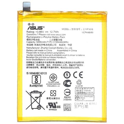 Batteria Interna Originale Asus Zenfone 4 Ze554kl Ricambio C11p1618 3250ma - Foto 2