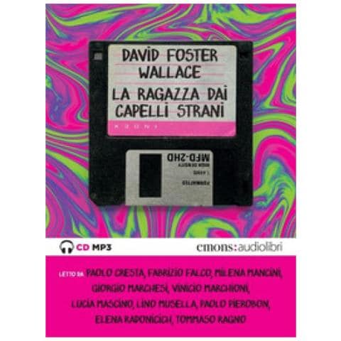 David Foster Wallace - La ragazza dai capelli strani letto da Llvv. Audiolibro. CD Audio formato MP3 - Foto 1