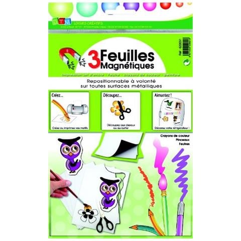 3 Fogli Magnetichi Da Stampare - Foto 1
