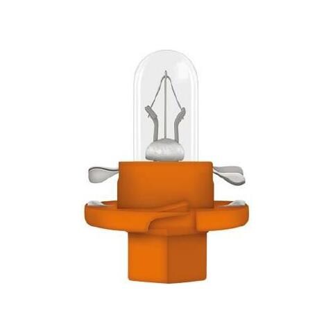 Lampadina Per Auto A 12v Osram Original Line - 1,1w Bx8,4d - Attacco In Arancio - Foto 1