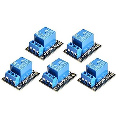 5pcs Ky-019 5v Modulo Di Rel Di Un Canale Consiglio Di Schermatura Per Il Pic Avr Dsp Del Braccio Per Arduino Relay - Foto 1
