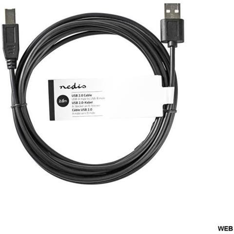 Cavo Usb 2.0 A Maschio / B Maschio Da 2 M - Foto 3