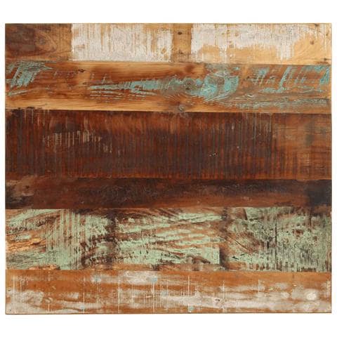 Piano Tavolo Rettangolare 70x80 Cm 15-16 Mm Legno Di Recupero - Foto 1