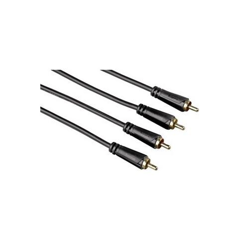 10m 2 x RCA m / m 10m 2 x RCA 2 x RCA Nero cavo audio - Foto 1