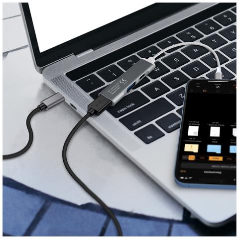 Hub Da Lightning A 2 Usb E 1 Lightning Per Carica E Trasferimento Dati - Foto 11