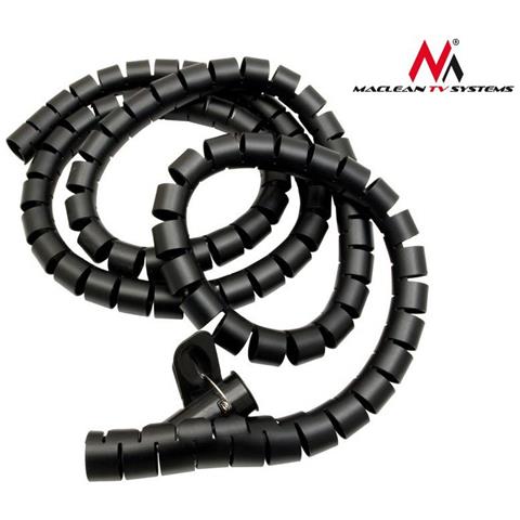 Organizzatore A Spirale Per Cavi Nero 1 Pz (mctv-676b) - Foto 5