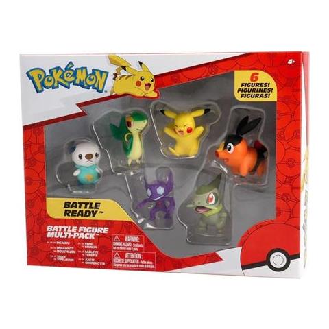 Pokemon Battle Figure Multi Pack Battle Ready 6pz 5cm - Foto 1